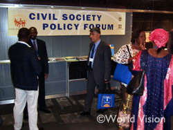 Civil Society Policy Forum会場