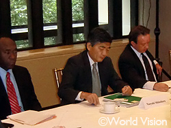 古沢IMF日本代表理事との話し合い