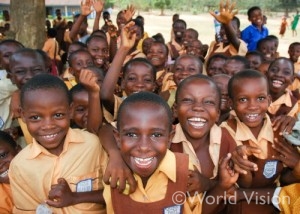 ガーナの支援地の子どもたち