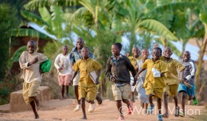 ルワンダの支援地域の子どもたち