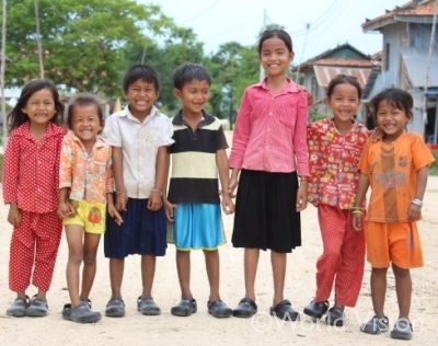 元気なカンボジアの子どもたち