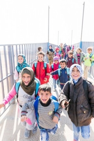 シリア難民の子どもたち