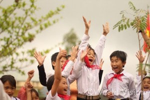 ベトナムの小学生