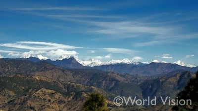 ネパールの山々