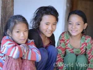 ネパールの女の子たち