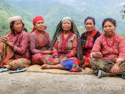 ネパールの女性たち